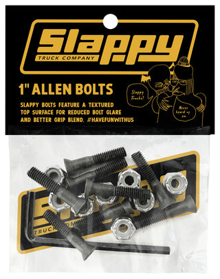 Slappy Skateboard Mounting Hardware 1" Allen Bolts
