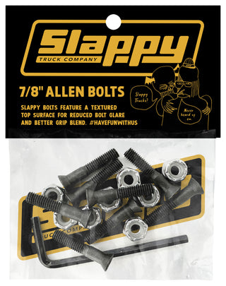 Slappy Skateboard Mounting Hardware 7/8" Allen Bolts