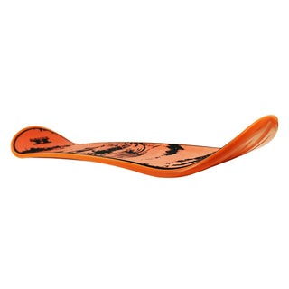 Krown Snowskate 9" x 35" Tiger Orange Color Studded Grip Combo