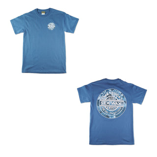 Sex Wax Short Sleeve Hawaiian Dreams Heather Indigo