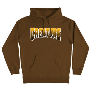 Creature Skateboards Hoody Logo Brown