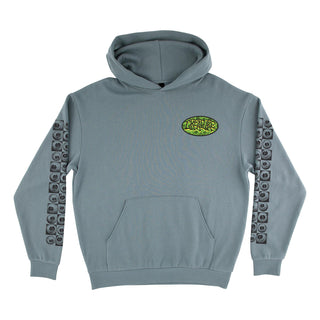 Creature Skateboards Hoody Crash and Burn Pullover Blue Magic