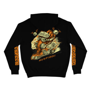 Creature Skateboards Hoody Crash and Burn Pullover Pigment Black
