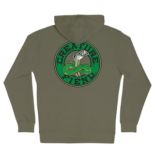 Creature Skateboards Hoody Strike Fast Relic Zip Army