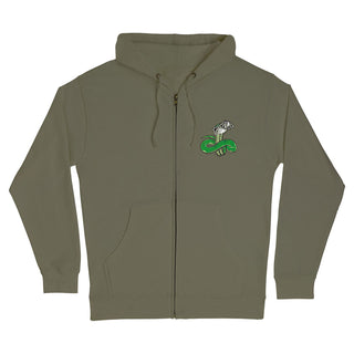 Creature Skateboards Hoody Strike Fast Relic Zip Army