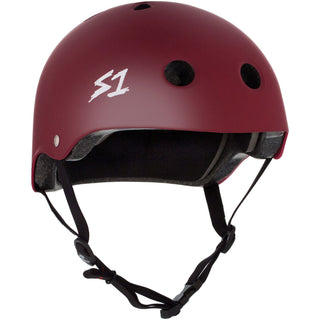 S-One Skateboard Helmet Certified Lifer Maroon Size S
