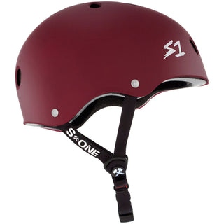 S-One Skateboard Helmet Certified Lifer Maroon Size XL