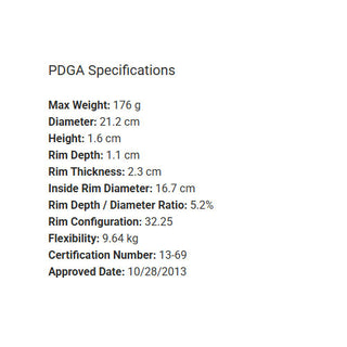 Westside Disc Golf Tournament Sorcerer Distance Driver 13/5/-0.5/3 White/Red 175 grams