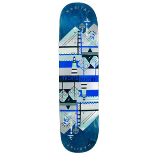 Habitat Skateboard Complete Suciu Continental Twin 8.375" x 32.25" Assorted Colors