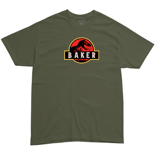 Baker Skateboards Shirt Stoned Age Military Green
