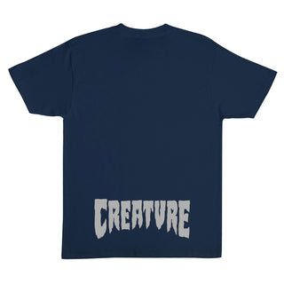 Creature Skateboards Shirt Patent Navy