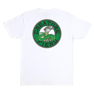 Creature Skateboards Shirt Strike Fast Relic White