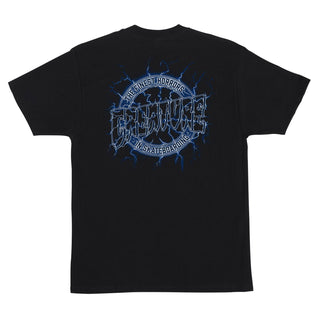 Creature Skateboard T-Shirt Finest Strike Black