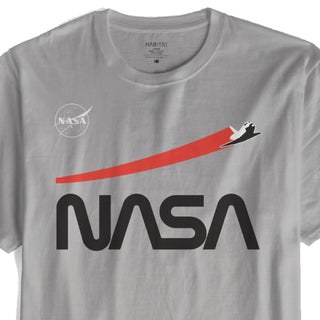 Habitat Shirt NASA Space Shuttle Flight Silver