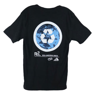 MVP Disc Golf Shirt R2 100% Recycled Black