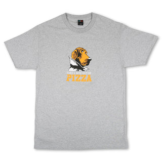 Pizza Shirt Gruff Heather Grey