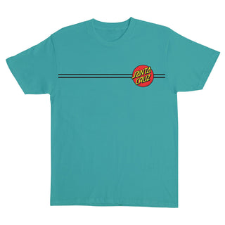 Santa Cruz Skateboards Shirt Classic Dot Jade Dome