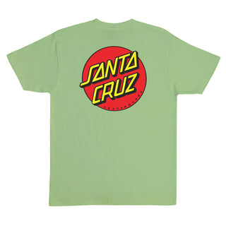 Santa Cruz Skateboards Shirt Classic Dot Kiwi