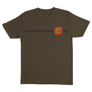 Santa Cruz Skateboards Shirt Classic Dot Olive