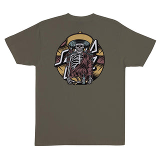Santa Cruz Skateboards Shirt Guzman Dining Dot Olive