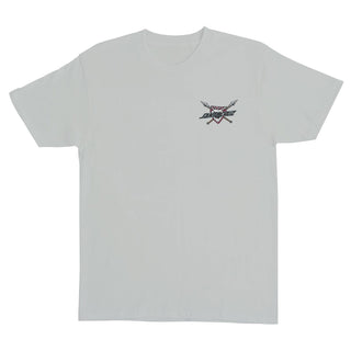 Santa Cruz Skateboards Shirt Salba Screaming Witch Doctor Ice Grey