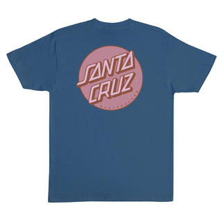 Santa Cruz Skateboards Shirt Other Dot Dusk Blue/Gum