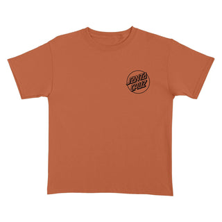Santa Cruz Skateboards Shirt Opus Dot Texas Orange/Black