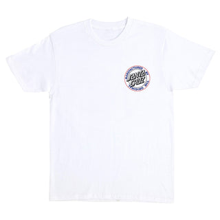 Santa Cruz Skateboards Shirt Hosoi Irie Eye White