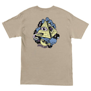 Santa Cruz Skateboards Shirt Knibbs Invasion Hand Sand