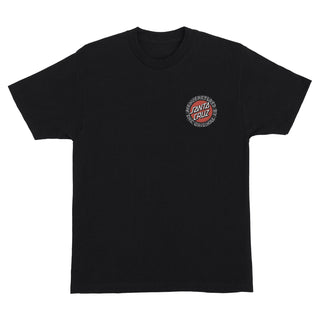 Santa Cruz Skateboards Shirt Splatter MFG Dot Black