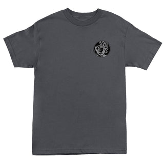 Santa Cruz Skateboard T-Shirt Hand Dot Charcoal