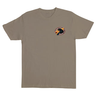 Santa Cruz Skateboard T-Shirt Natas SC Panther Prairie Dust