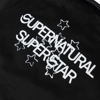 Welcome Skateboard T-Shirt Supernatural layered Work Shirt Black