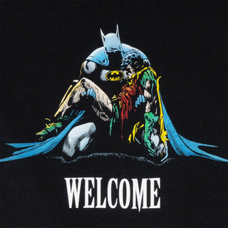 Welcome x Batman Skateboard T-Shirt Death in the Family Black
