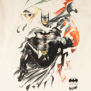 Welcome x Batman Skateboard T-Shirt Heart of Hush Bone