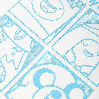 Welcome x Adventure Time Shirt Heart On White/Blue