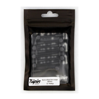 Tripin Skateboard Hardware 1.5" Phillips Black on Black