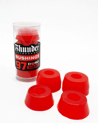 Thunder Premium Skateboard Bushings 97A Hard Red