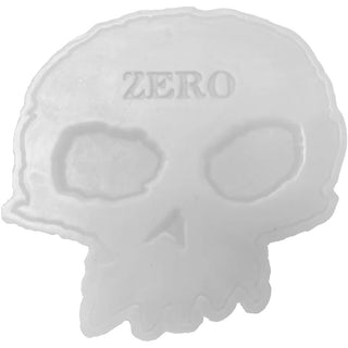 Zero Skateboards Wax Single Skull White
