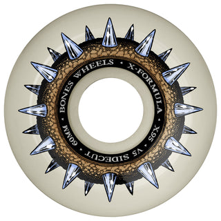 Bones Skateboard Wheels 60mm X-Formula 95A V5 Street Cleats