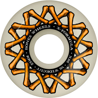 Bones Skateboard Wheels 53mm V6 Widecut X-Formula 95A