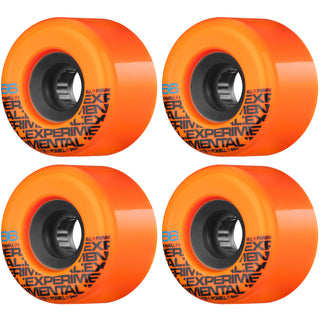 Powell Peralta Wheels 69mm 78A Beta Paster Orange Skateboard Longboard Cruiser