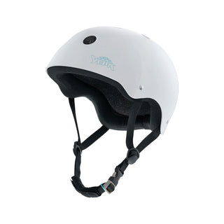 Yepa Skateboard Helmet T-Shell Gloss White - Certified
