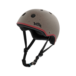 Yepa Skateboard Helmet T-Shell Plus Stone/Speckled - Certified