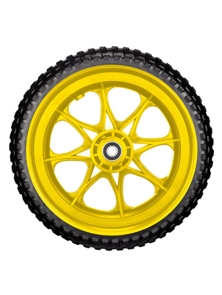 Zuca Dynamic Discs Tubeless All Terrain Foam Wheel Disc Golf Cart Accessories -  Yellow