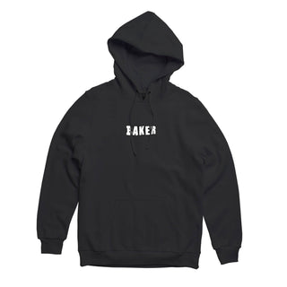 Baker Hoody Brand Logo Pullover Black