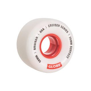 Globe Wheels Bruiser 58mm 88A White/Red