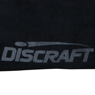 Discraft Ultra Absorbent Microfiber Disc Golf Towel 15.5" x 15.5" - Black/Grey