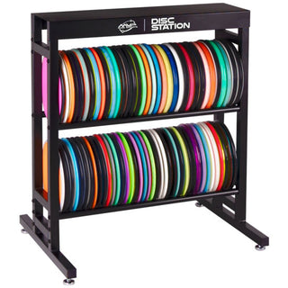 MVP Disc Sports - Disc Golf Storage Rack System - Disc Station - 2 Racks