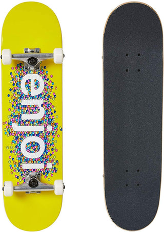 Enjoi Skateboard Complete Candy Coated Yellow 8.25"